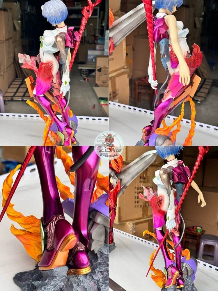Mô hình nhựa Figure 1/4 EVA Evangelion Ayanami Rei Asuka Langley Sohryu - Xinhao chất lượng cao