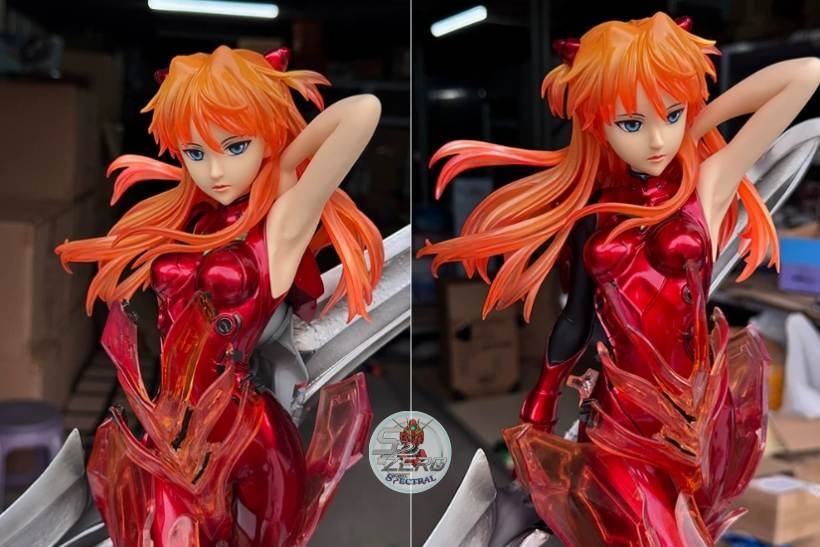 Mô hình nhựa Figure 1/4 EVA Evangelion Ayanami Rei Asuka Langley Sohryu - Xinhao chất lượng cao