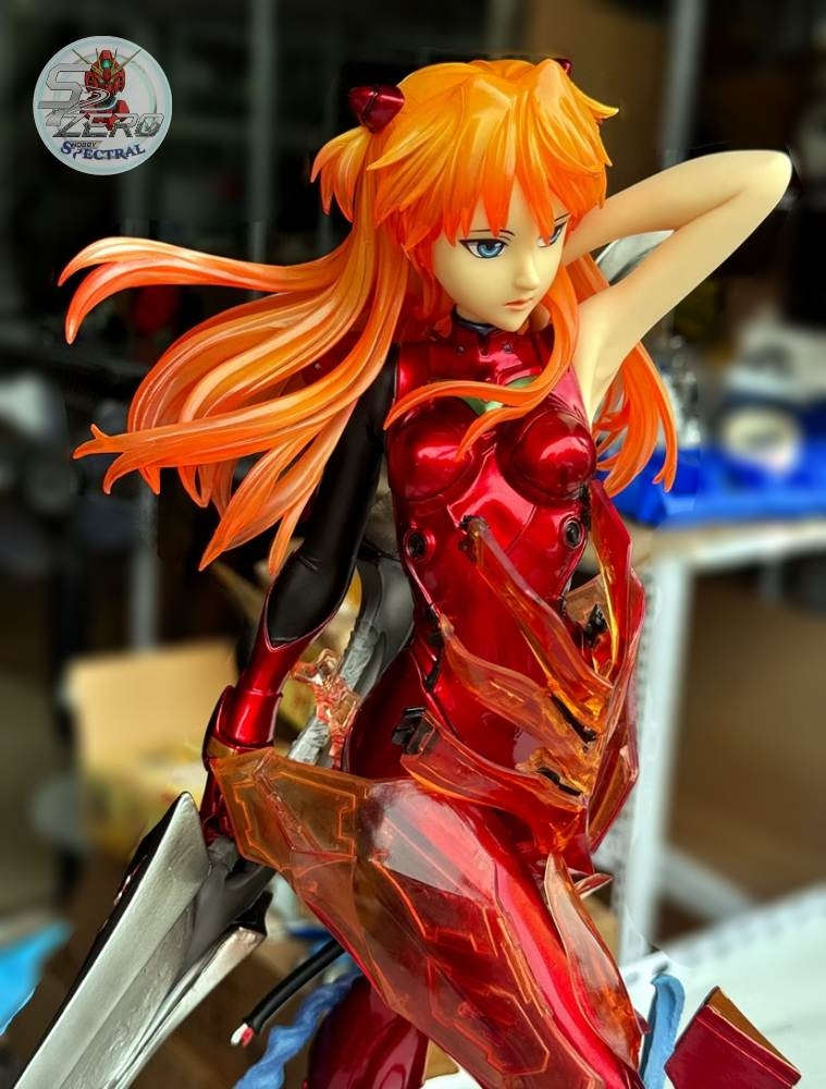 Mô hình nhựa Figure 1/4 EVA Evangelion Ayanami Rei Asuka Langley Sohryu - Xinhao chất lượng cao