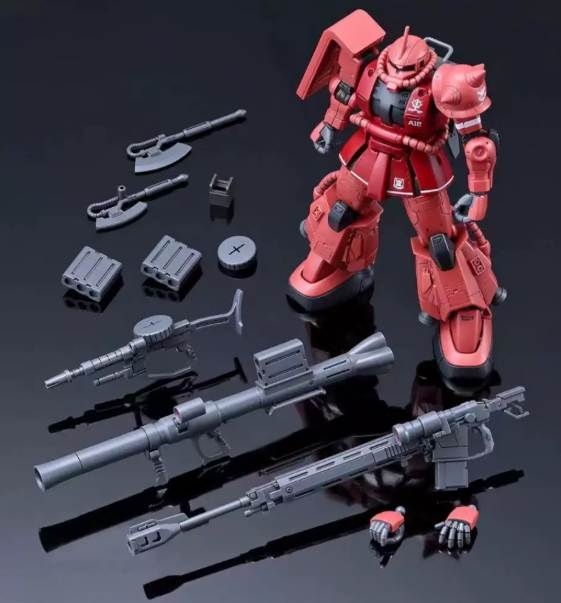 Mô hình lắp ráp HG 1/144 MS-06R-1A Zaku II High Mobility -Xingdong (Starry Night) model