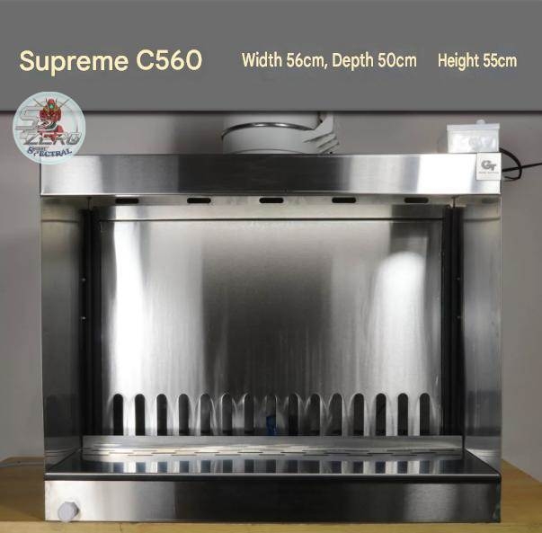 Hộp hút mùi sơn áp lực âm GT Model Supreme all-stainless steel negative pressure water curtain box