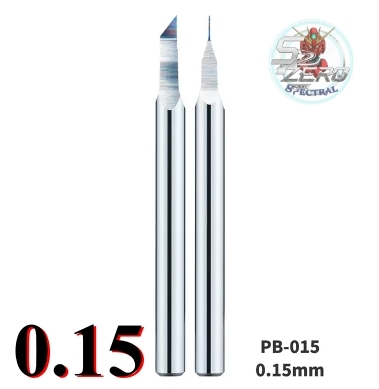 Dụng cụ mô hình DSPIAE PB Chisel Tungsten Carbide kẻ tạo line 0.1 - 3.0mm knife push