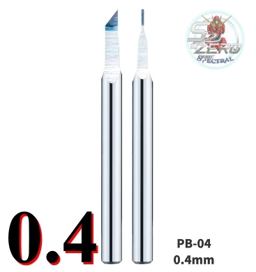 Dụng cụ mô hình DSPIAE PB Chisel Tungsten Carbide kẻ tạo line 0.1 - 3.0mm knife push