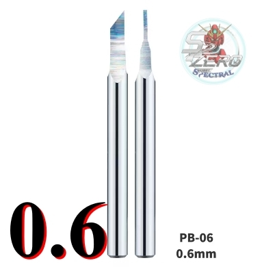 Dụng cụ mô hình DSPIAE PB Chisel Tungsten Carbide kẻ tạo line 0.1 - 3.0mm knife push