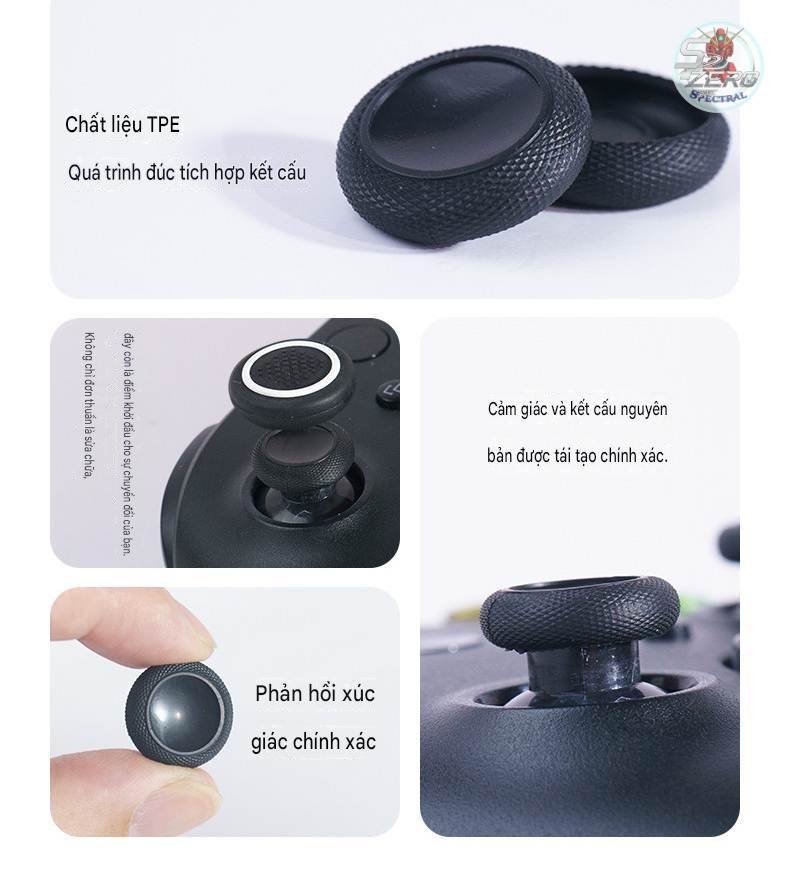 Bộ núm Cover analog Thumb Grip cho PS4 PS5 XBox