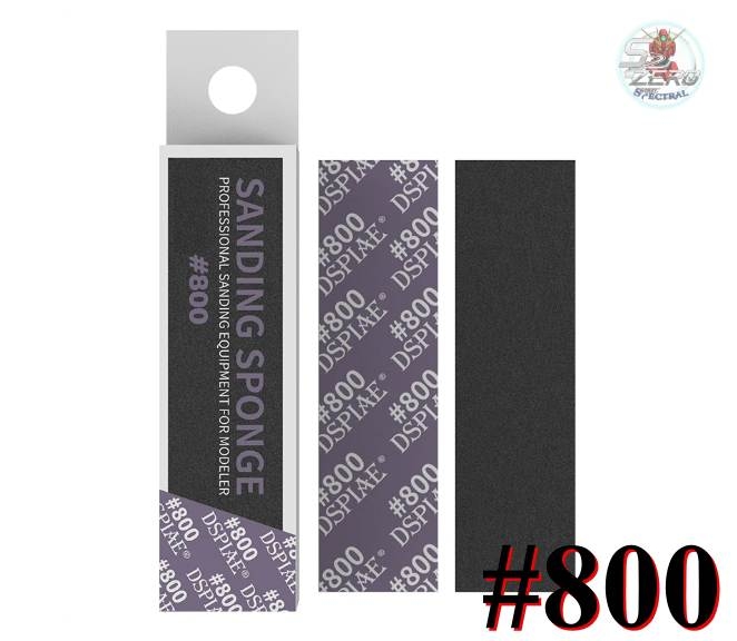 Nhám xốp cắt sẵn DSPIAE dày 2mm set 5pcs Sponge Sandpaper 180~2500#