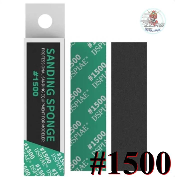 Nhám xốp cắt sẵn DSPIAE dày 2mm set 5pcs Sponge Sandpaper 180~2500#