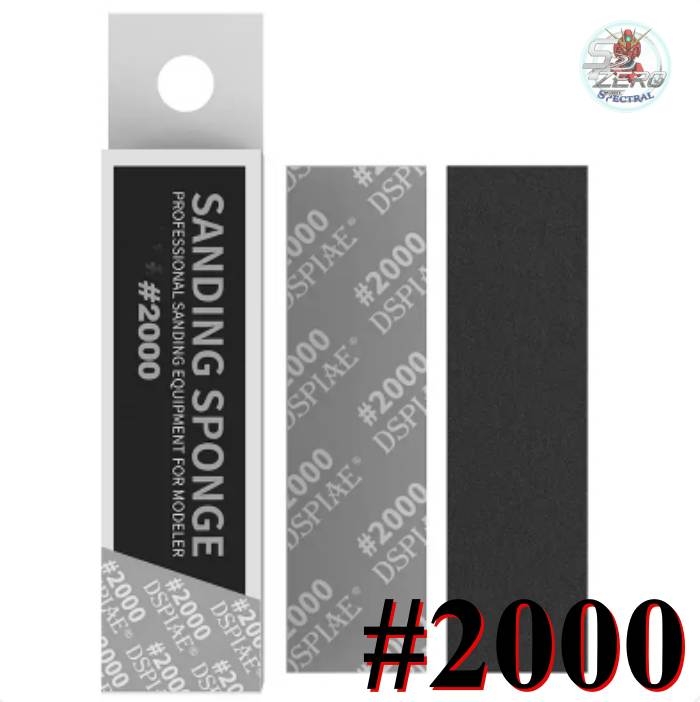 Nhám xốp cắt sẵn DSPIAE dày 2mm set 5pcs Sponge Sandpaper 180~2500#