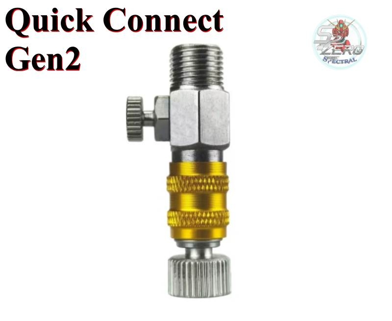 Bộ lắp tháo nhanh rút bút sơn thay nhanh airbrush quick plug connector