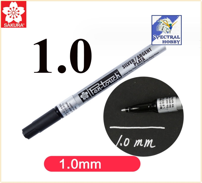 Bút sơn Pen Touch Sakura các màu Plate gold silver pentouch gundam marker color