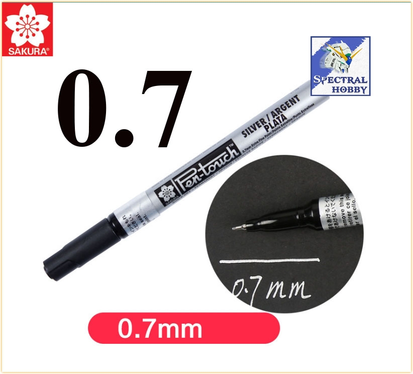 Bút sơn Pen Touch Sakura các màu Plate gold silver pentouch gundam marker color