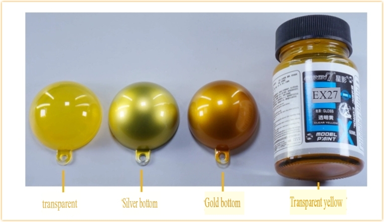 Sơn mô hình Sunin EX clear tranparent color lọ 60ml EX25-EX35 paint lacquer chất lượng cao