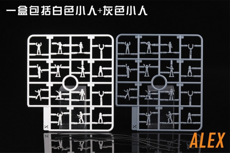 Phụ kiện mô hình ALEX 1/100 MS FIGURE PILOT CÔNG NHÂN KỸ SƯ PHI HÀNH GIA GUNDAM