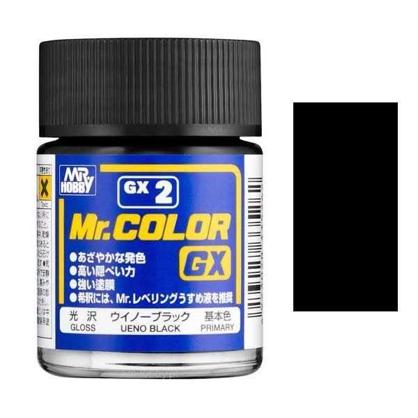 Sơn mô hình MR.hobby COLOR GX basic color 01-06 mr.hobby lacquer paint