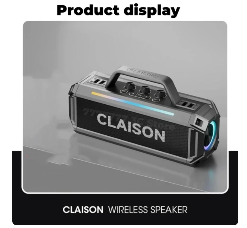 Loa Bluetooth Không Dây CLAISON T91 Karaoke Wireless Bluetooth Speaker Professional Charging Portable