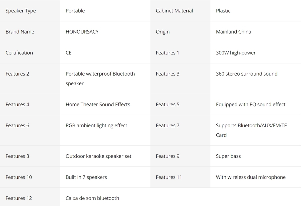 Loa Bluetooth Không Dây CLAISON T91 Karaoke Wireless Bluetooth Speaker Professional Charging Portable