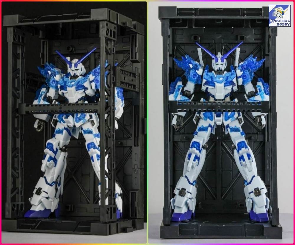 Mô hình lắp ráp HG 1/144 Luminous Ice Blue Crystal Unicorn - XD XINGDONG model