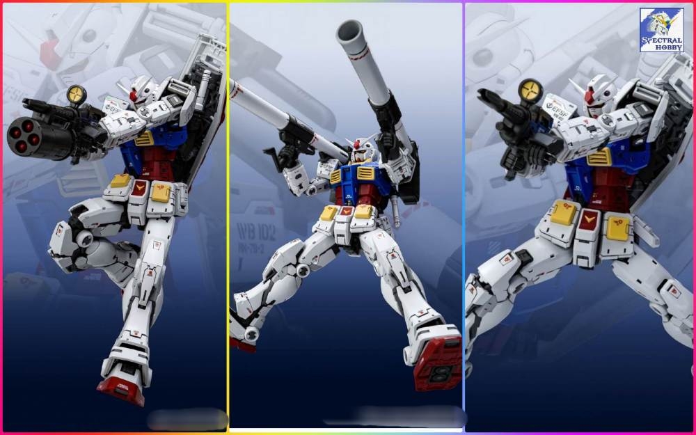 Mô hình lắp ráp MG RGU 1/100 Rx-78-2 RX78 - Fatcat model