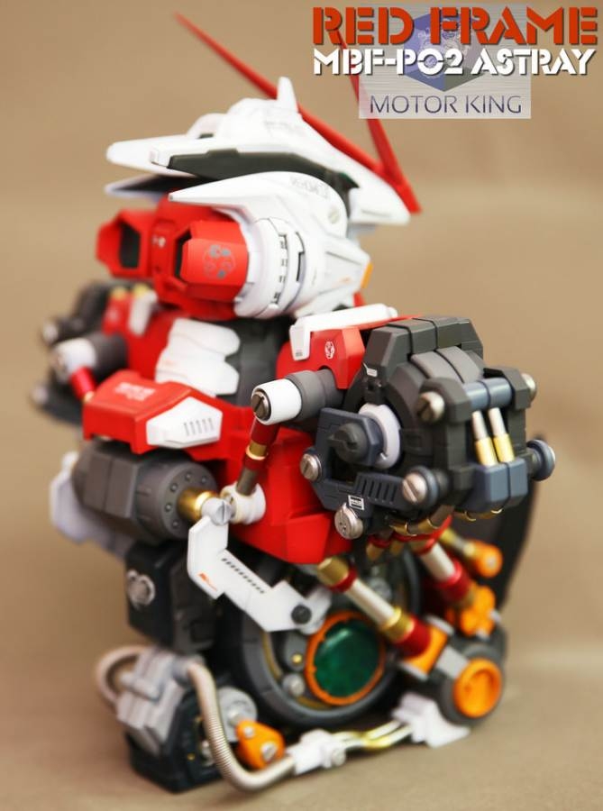 Mô hình lắp ráp 1/35 Head bust Astray Red Blue Frame Motor King