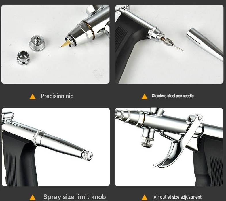 Bút sơn mô hình Professional Airbrush Kit 116 series 0.3/0.5/0.8mm