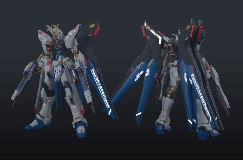 Decal nước HG23 Strike Freedom - Desiny - Heine FlameSnow