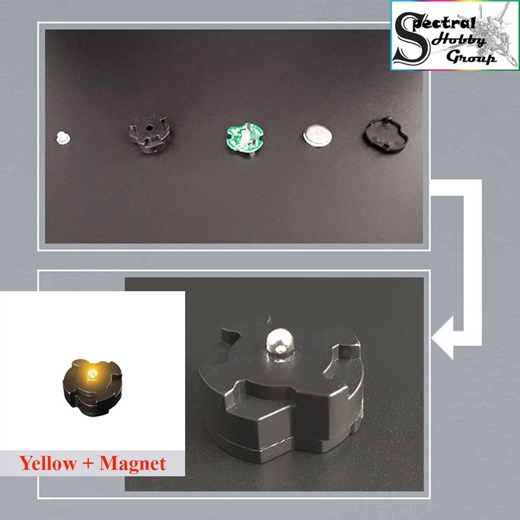 Led cảm biến từ tính cho MG gundam các loại (00, UC, SEED , ....) custom LED Magnetic Sensor (KÈM NAM CHÂM)