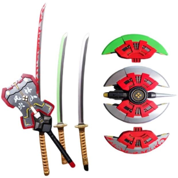 Phụ kiện Metal Build MB 1/72 bộ vũ khí Weapon cho Takeda shingen Date Masamune MCT-J02 MCT-J03 Vizen Moshow Toys