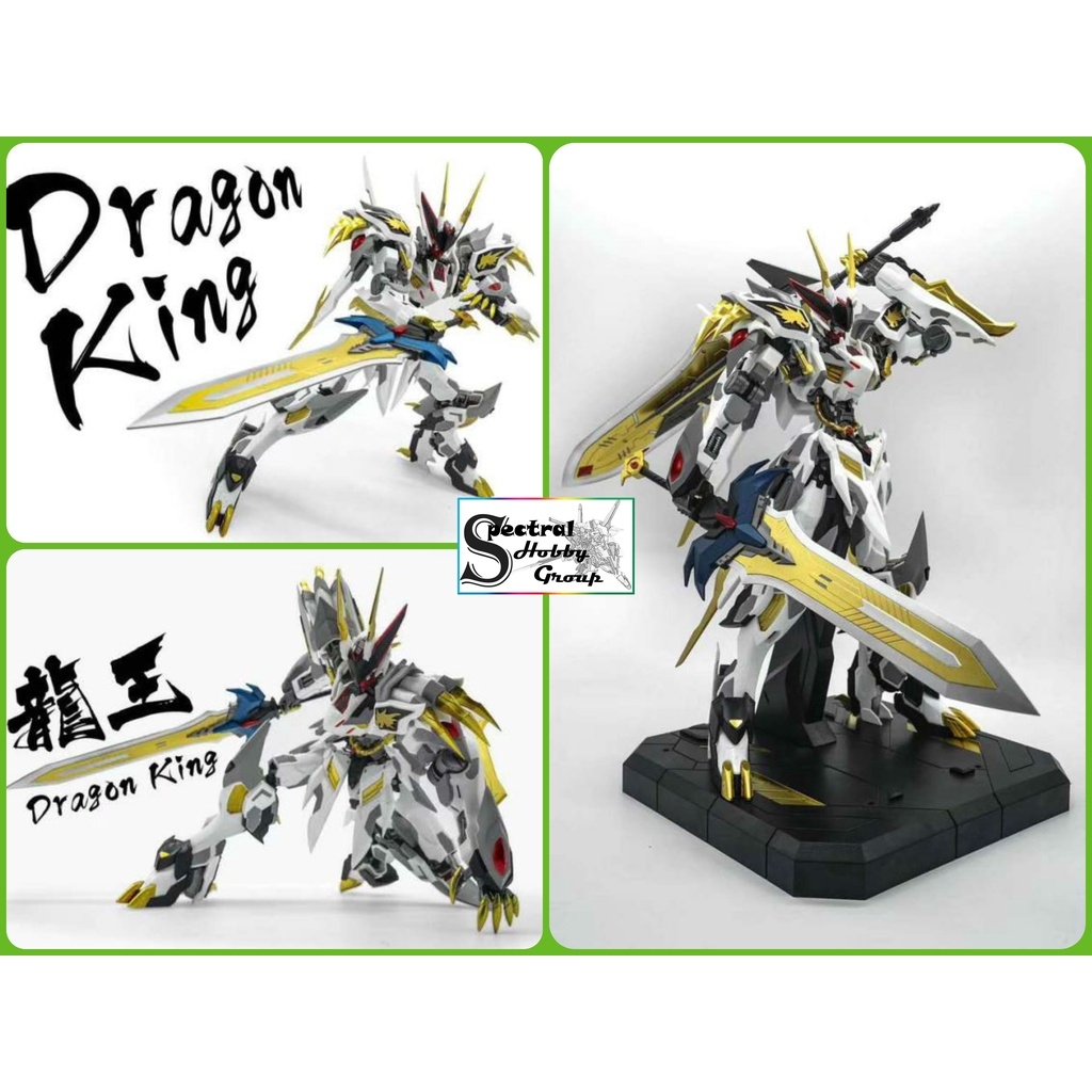 Mô hình Metal Build MB Barbatos Dragon King Maru Sirius Emperor - MM01 MetalMyth