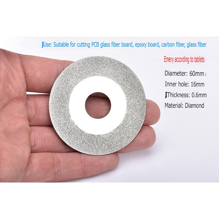Dụng cụ Lưỡi cưa đường kính 63mm trong 16mm cắt gỗ nhựa mica kim loại mỏng HSS steel cutting blade