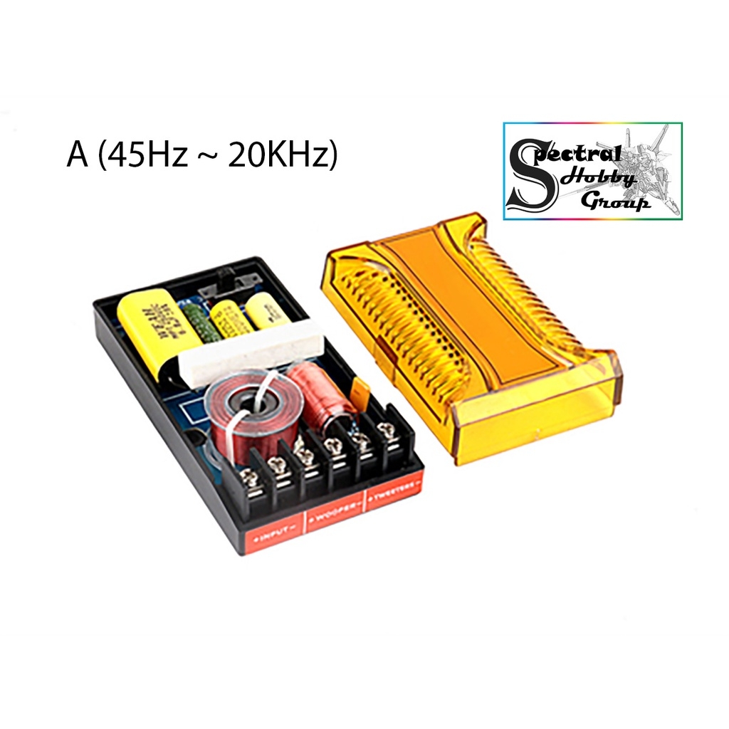 Mạch âm thanh phân tần 2 đường tiếng Bass Treble 2-way 200W 120W WEAH