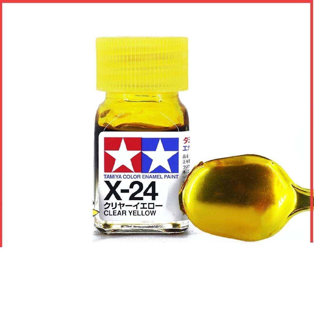 Sơn mô hình Tamiya Enamel X1-X34 paint gloss color màu bóng