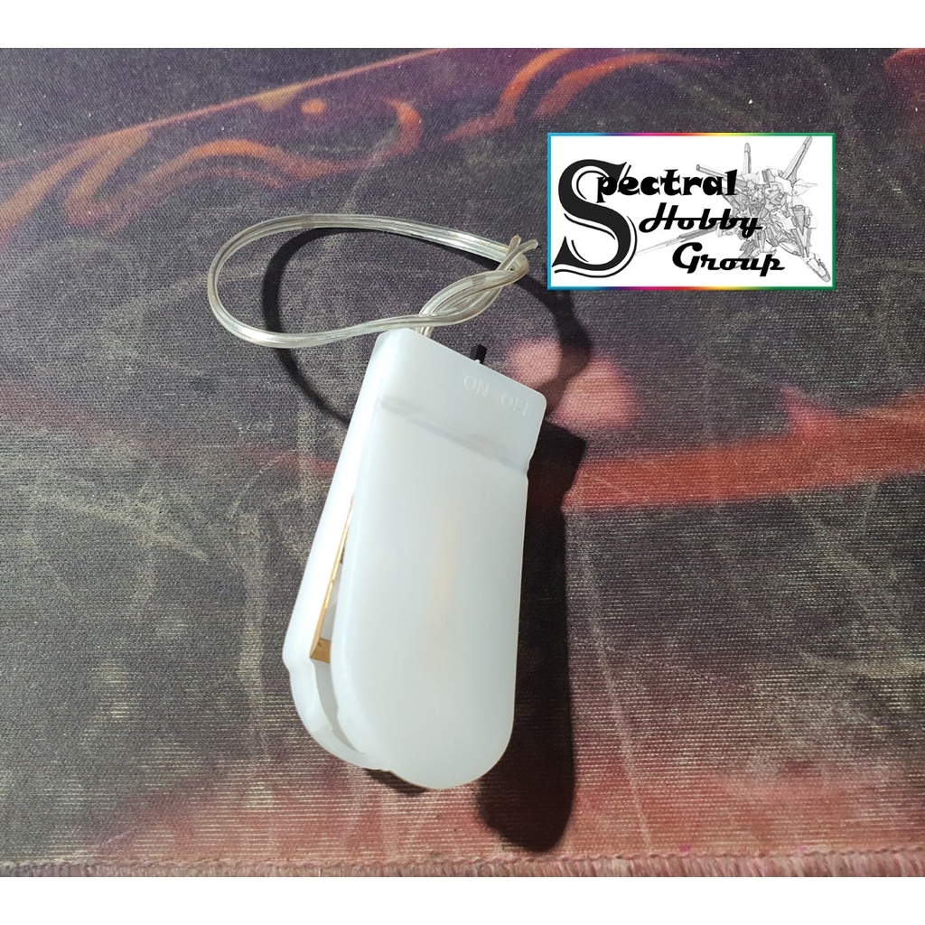 Đế khay để pin CR2032 có công tắc cell battery box 3v 6v holder with switch LED lamp