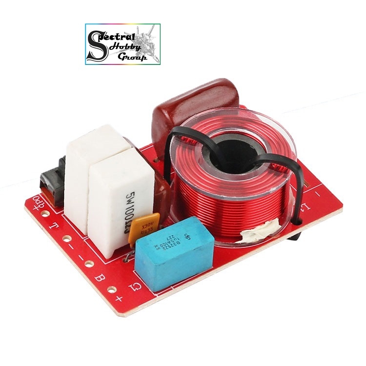 Mạch âm thanh Phân tần 2 đường tiếng 80W 160W Bass Treble WEAH 2-way high and low speaker crossover