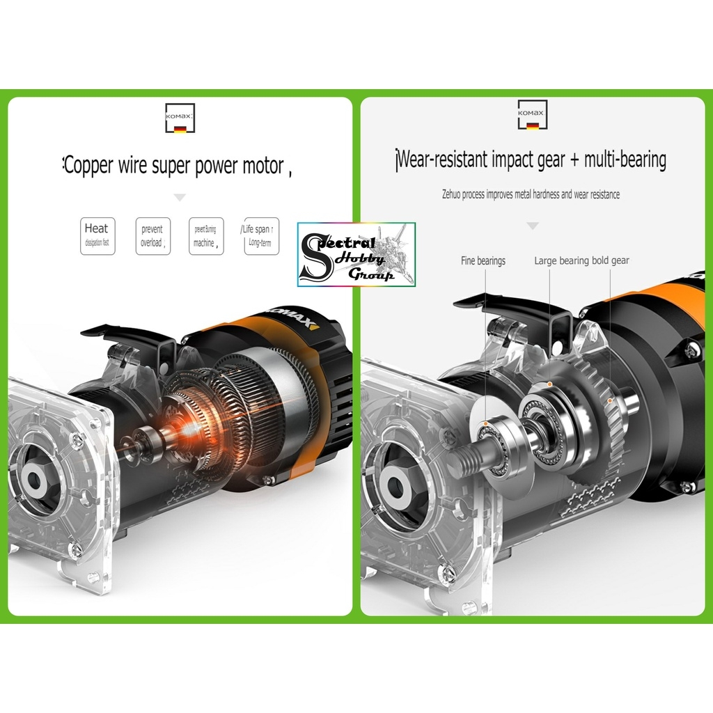 Dụng cụ KOMAX Máy khoan phay gỗ cầm tay cao cấp multi-function trimming machine woodworking tools