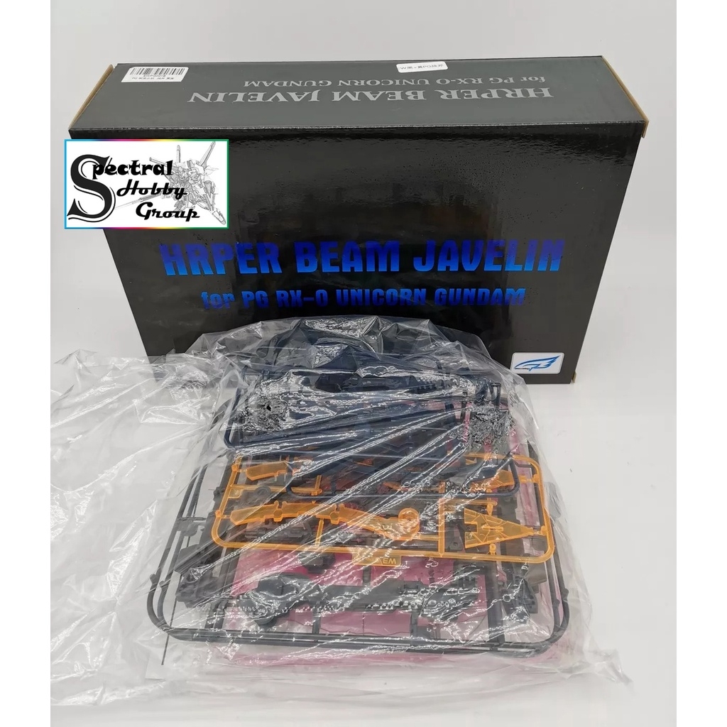 Phụ kiện lắp ráp PG 1/60 HYPER BEAM JAVELIN x2 Tomahawk giáo thương cho gundam Unicorn Banshee Phenex