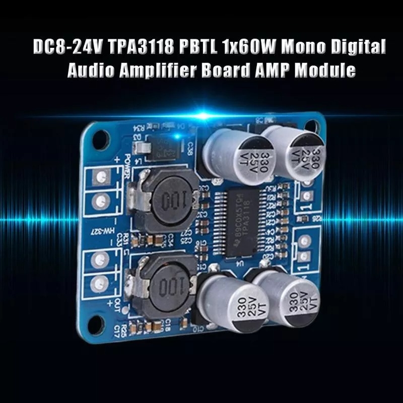 Mạch khuếch đại âm thanh mono 60W TPA3118 60W (XH-M311 / M313) Audio Amplification Board
