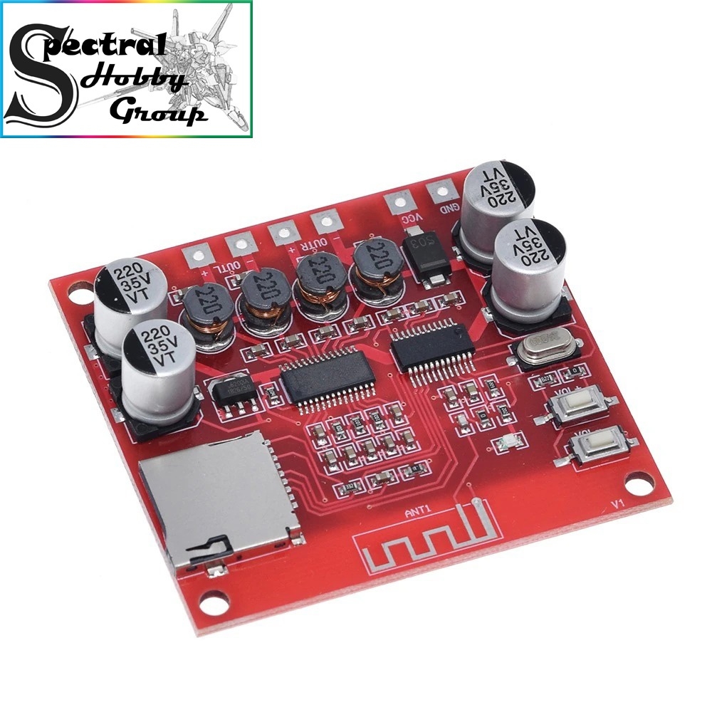 Mạch âm thanh XH-A233 2x 15W MP3 Bluetooth 4.2 DC12-24V Amplifier Board Dual Channel