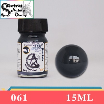 Sơn mô hình GAIA Color 061 - 075 trắng xám series White Blue Gray Sunin paint