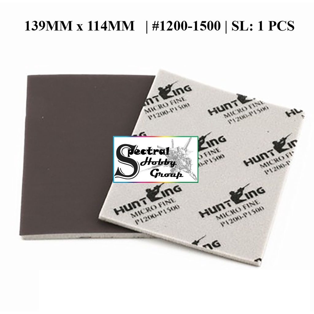 Nhám xốp 3M Hunting King chà nhám đánh bóng - Soft sanding sponge #180 - #3000 dụng cụ mô hình