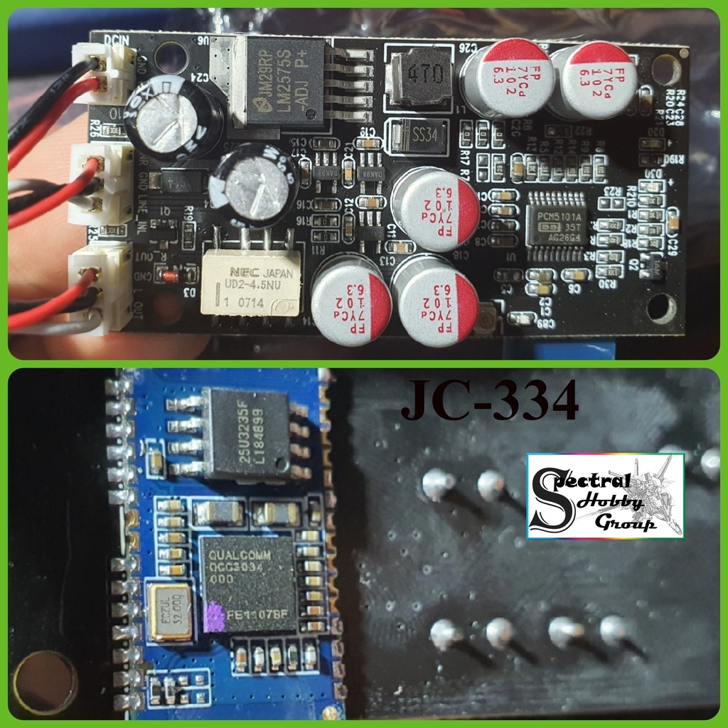 Mạch giải mã âm thanh Bluetooth 5.0 Qualcomm cao cấp QCC3005 QC3034 JC305 JC334 PCM5101A lossless