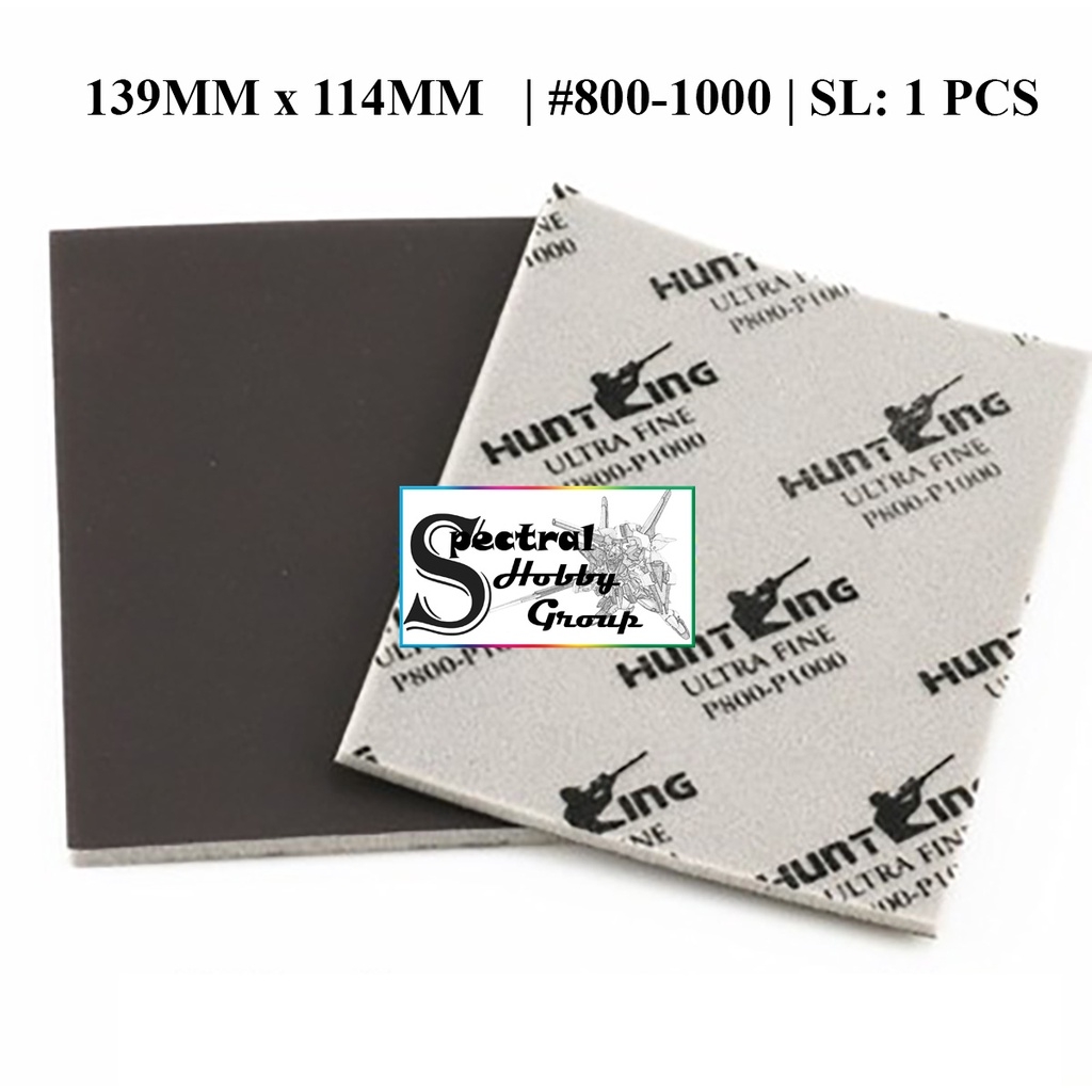 Nhám xốp 3M Hunting King chà nhám đánh bóng - Soft sanding sponge #180 - #3000 dụng cụ mô hình