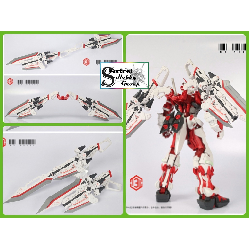 Phụ kiện lắp ráp PG 1/60 Astray Soldier weapon unit equipment 2 cây KING SWORD (sp không kèm gundam)