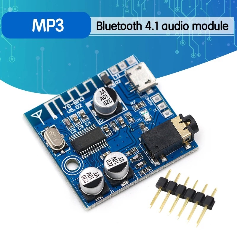 Mạch âm thanh MP3 Bluetooth lossless YS-BM3 Decoding Board DIY Power Amplifier