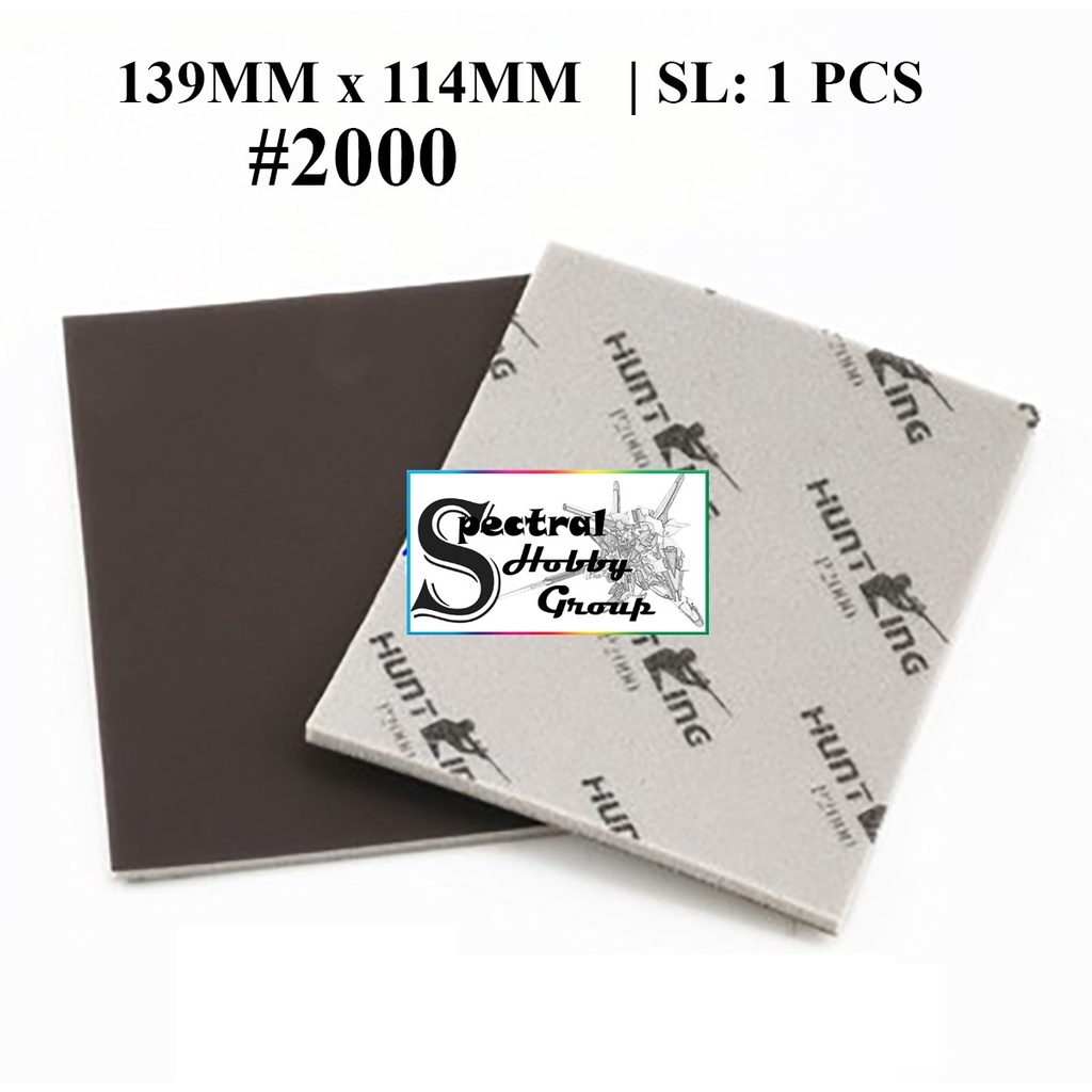 Nhám xốp 3M Hunting King chà nhám đánh bóng - Soft sanding sponge #180 - #3000 dụng cụ mô hình