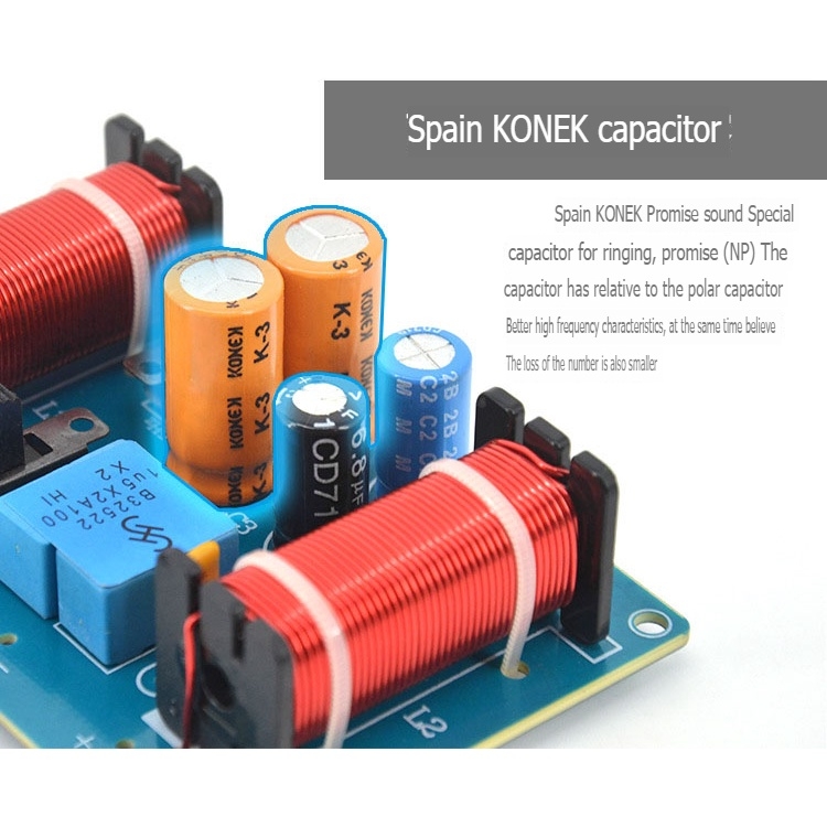 Mạch âm thanh Phân tần 3 đường tiếng Bass Mid Treble 150W WEAH-351