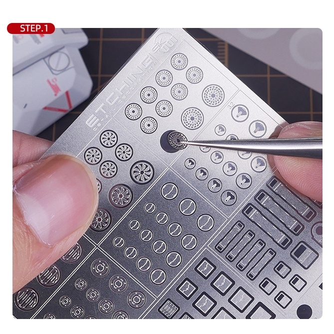 Phụ kiện mô hình Hobby Mio Decal detail etching decoration metal các loại SK001-004