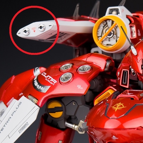 Ốc kim loại độ mô hình khớp khửu tròn / thanh - Metal part