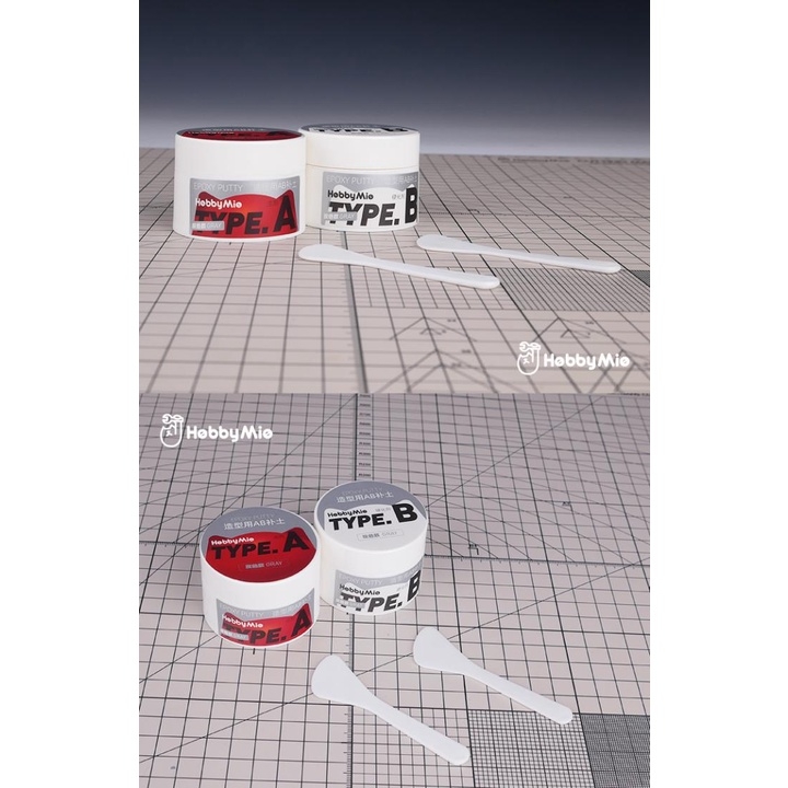 Dụng cụ Hobby MIO glue keo dán đa năng Epoxy Putty AB 100g Chất nặn tạo hình / sửa mô hình / làm khuôn