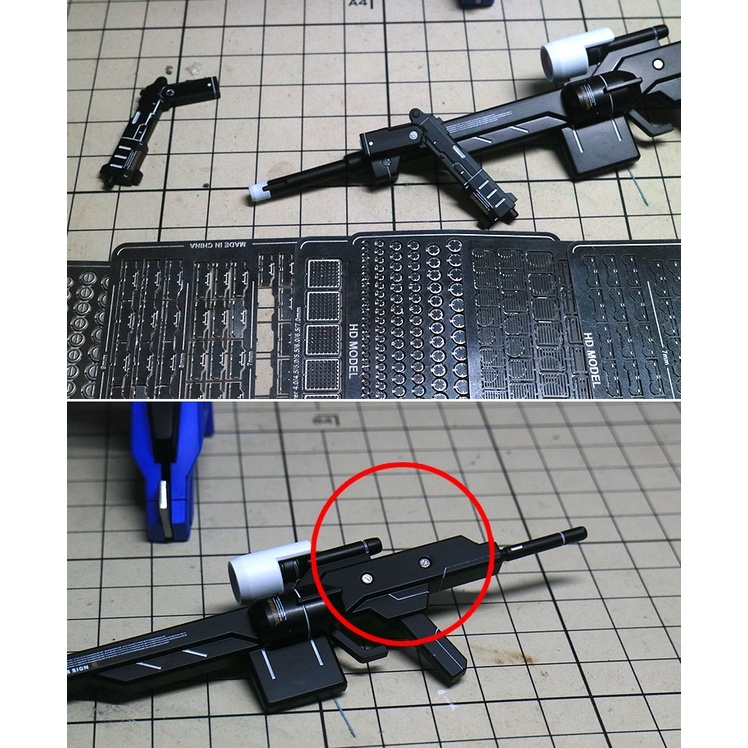 Phụ kiện mô hình HD Decal detail etching decoration metal 01 - 12 các loại