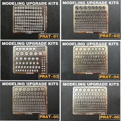 Phụ kiện mô hình HD Decal detail etching decoration metal 01 - 12 các loại